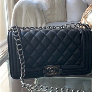 BRAND NEW Real Leather Designer-Like Crossbody Bag